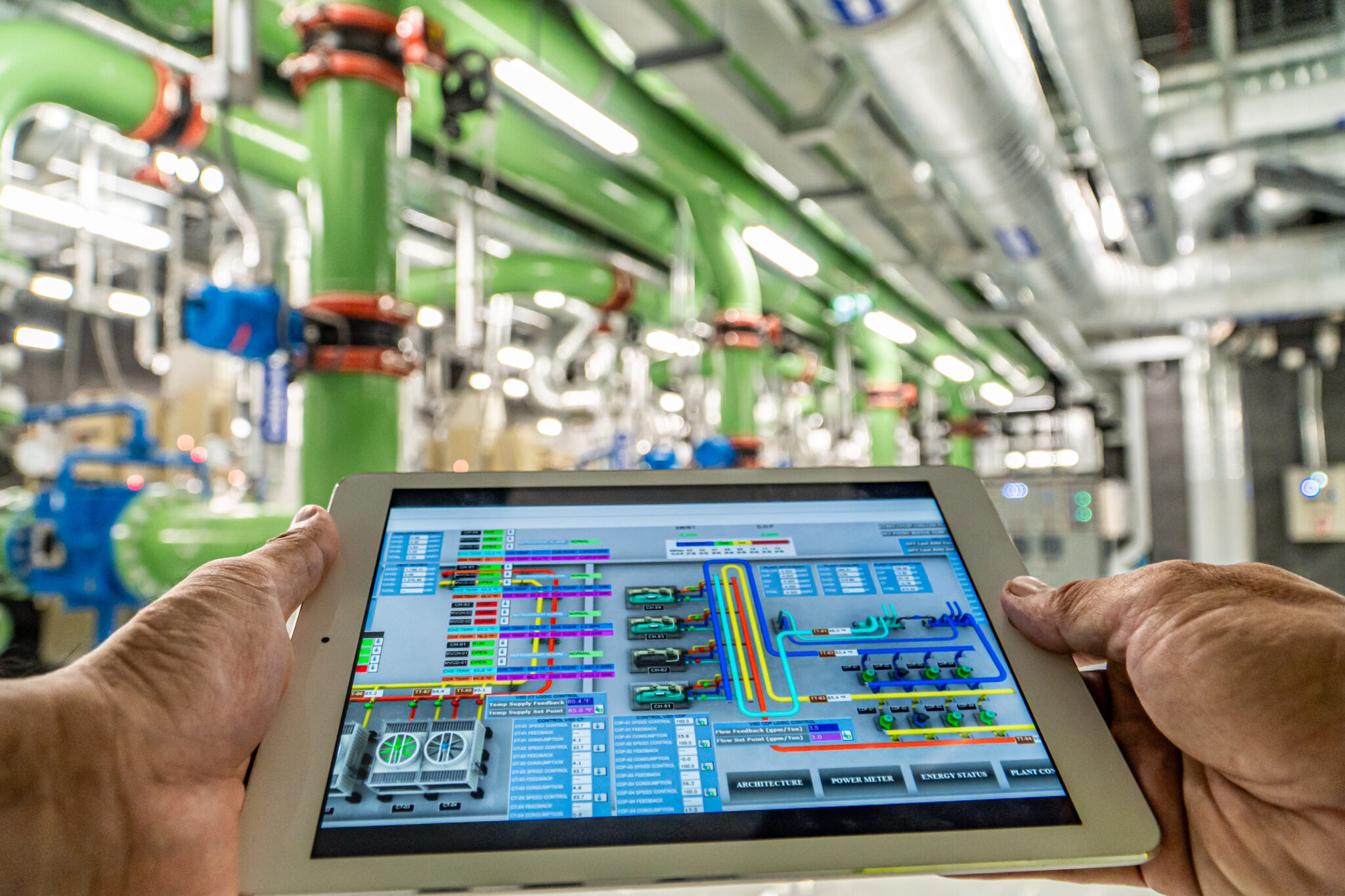 asian man factory technologist. industrial worker. chemical plan